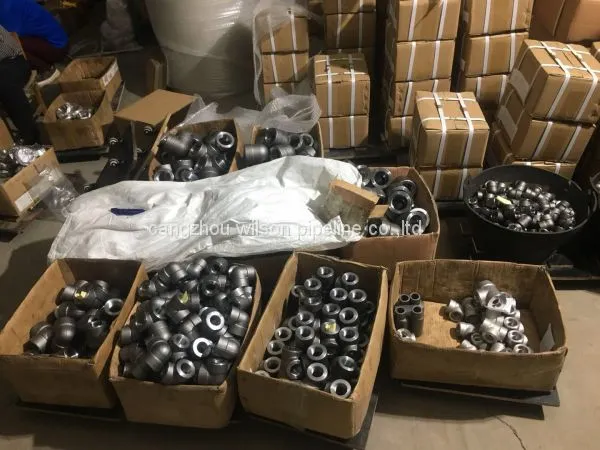 Sfenry ANSI B16.11 Forged Carbon Steel ASTM A105 Female NPT Threaded Union 3000 photo-3