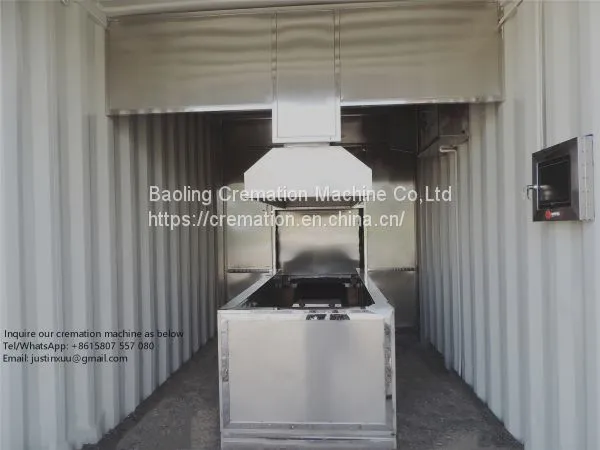 Movable Cremate Machine Crematorium Incinerator Mobile Crematory on Truck Lorry Truck Crematorium Machine Cremation Machine photo-5