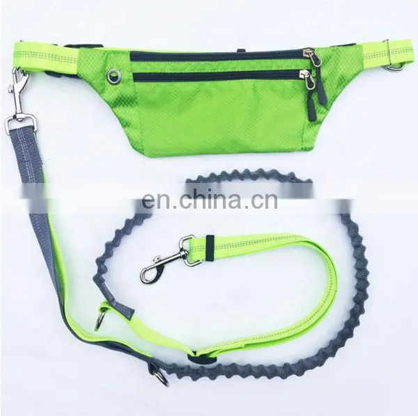 Heavy Duty Dog Leashes Running Training Leash for Pets Bungee Dog Leash With Waist Pack photo-6