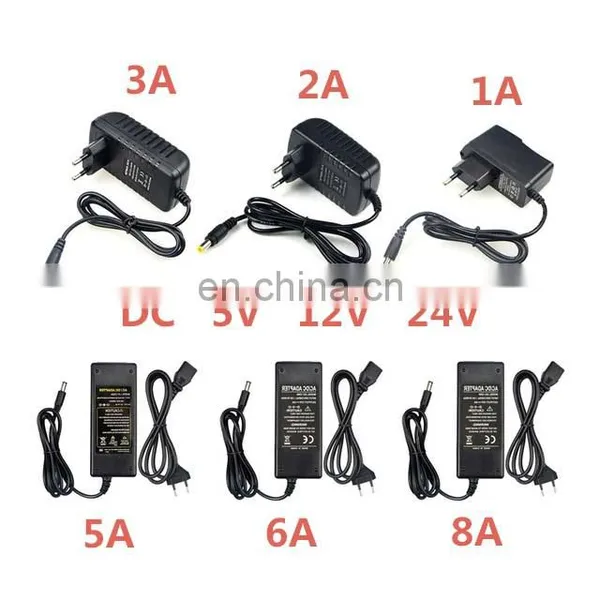 12V 1A 2A 3A 5A 6A 8A AC/DC Power Supply Adapter Converter For LED Strip Light photo-2