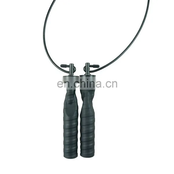 Custom Adjustable Wire Skipping Speed Jump Rope for Fitness Training photo-6