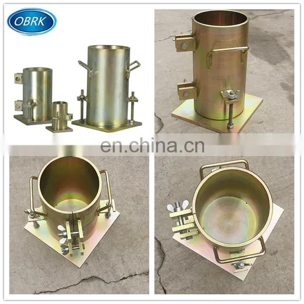 STEEL CYLINDER MOULD Cylinder Mould Concrete Cylinder Mould for Preparing Concrete Test Specimens photo-3