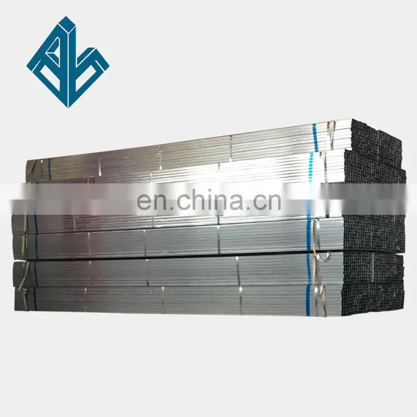 High Quality 1/2" Pre Galvanized Tube/40x40 Steel Square Pipe/1 Inch Square Iron Pipe Made in China photo-3