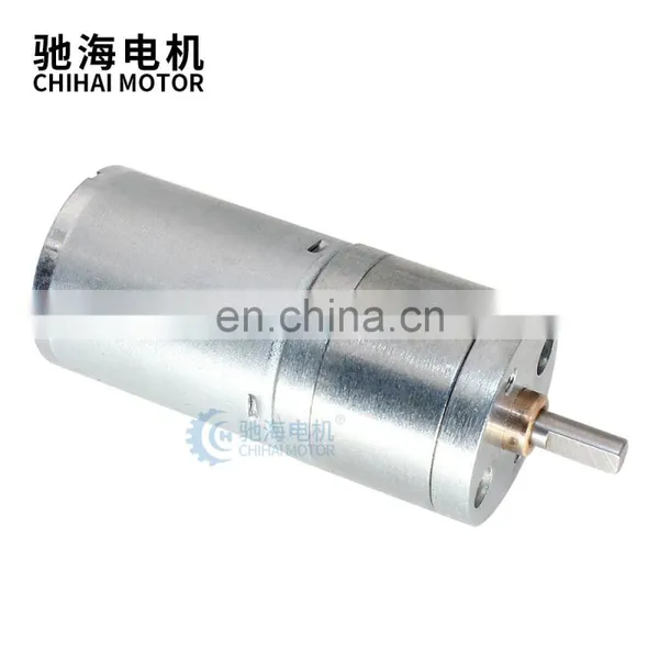 ChiHai Motor CHR-GM25-370 DC High Torque Gear Motor for Intelligent Robot Trolley Motor 6V12V24V photo-5