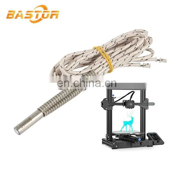 High Density 12v 24v 60w Heating Rod Heater Cartridge 3d Printer Heater photo-2