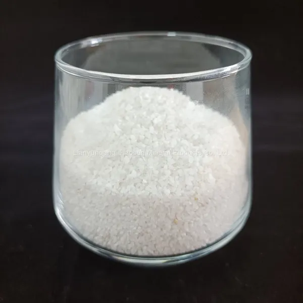 10-20mesh Colorless Translucent Ordinary Silica Sand Quartz Sand& Silicate Mineral photo-5