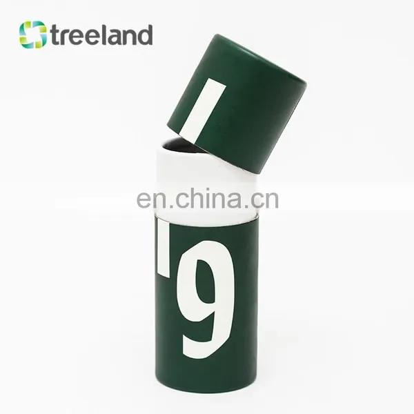 Bio Friendly Coffee Beans Packaging Customized Telescopic Paper Tube Food Grade Cylinder Tube Packaging photo-3