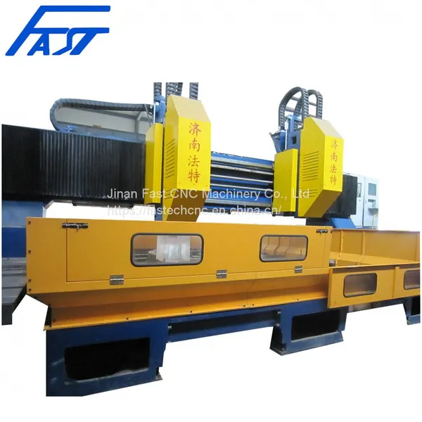 Automatic Double Spindle BT40 Metal Sheet Gantry Structure CNC Drilling Machine photo-2