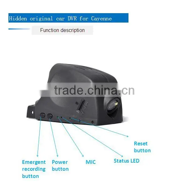 Original Hidden Car Dvr for Cayenne photo-2