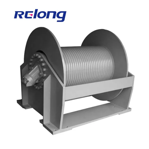Electric Lifting Winch Marine Hydraulic Winches on Dredging Machine Electric Winch for Sale photo-4