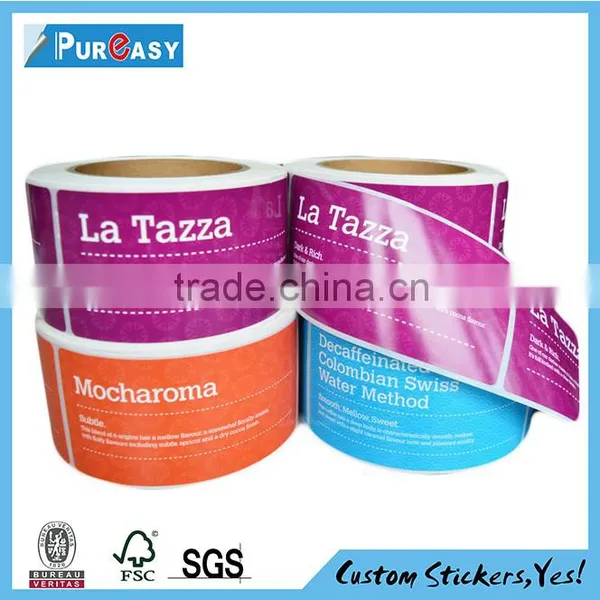 High Quality Adhesive Bar Code Labels Roll