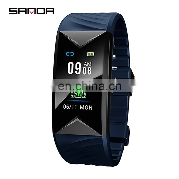 SANDA S5 Men Smart Sports Watches Heart Rate Monitor Fitness Call Reminder GPS IOS Wrist Watch photo-2