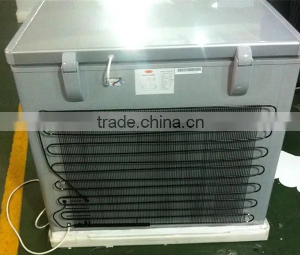 Silver Color Commercial Slim Freezer Mini Deep Freezer Price photo-4