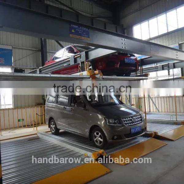 2-level Lifting and Sliding Parking System