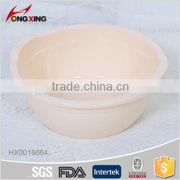 XL Round Plastic Washing Basin for Bathroom photo-5