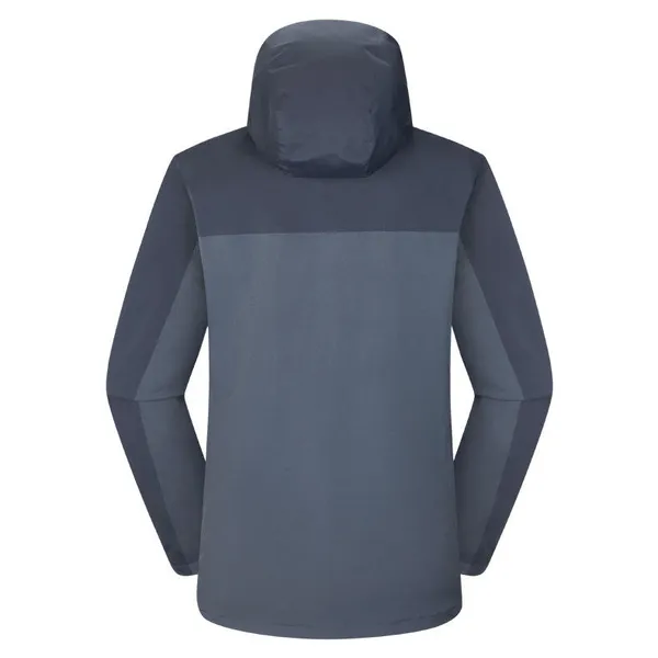 Customized Logo Three in One Double Layer Soft Shell Raincoat Waterproof Breathable Windproof Outdoor Stormtrooper photo-2