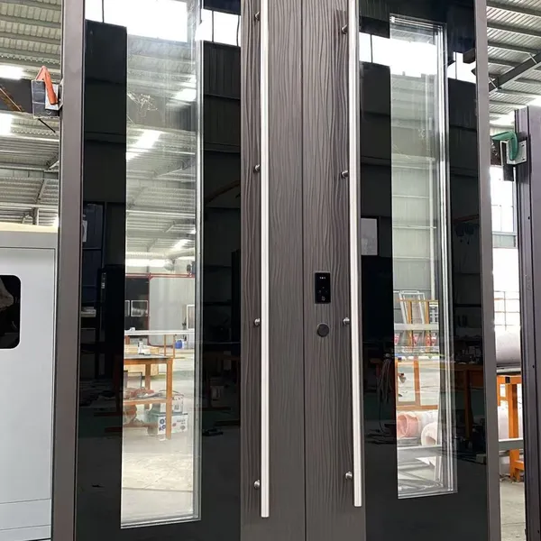 Aluminum Thermal Break Entry Door | High-End Armor Door | Secure & Energy Efficient | Customizable