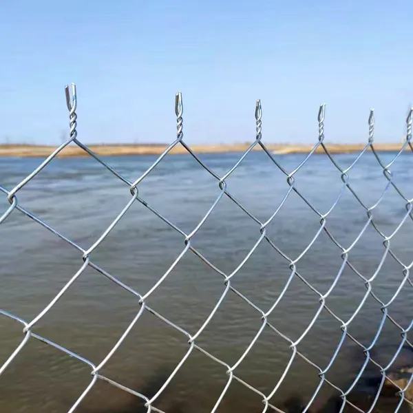 Hot-Dipped Galvanized Chain Link Fence for Construction Site Perimeter photo-4