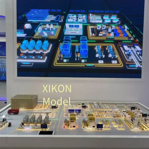 New Energy and Hydrogen Energy Sand Table Model, Custom-made Sand Table Models, Sand Table Production in Henan photo-2