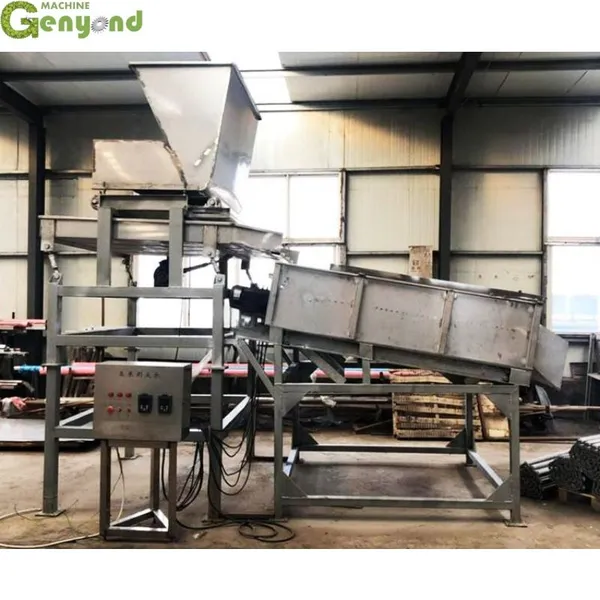Shanghai Factory Supply Corn Husk Peeler Sweet Corn Peeling Shelling Machine photo-5