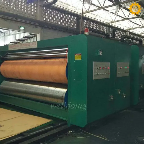 PLC Control Flexo Printing Slotting Die Cutter photo-5