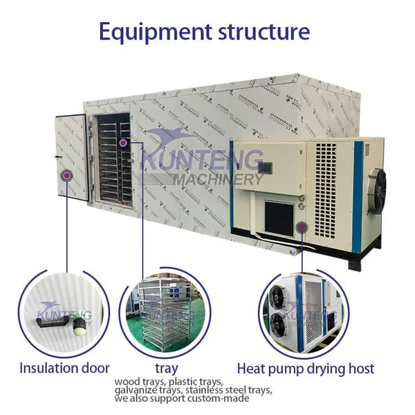 Industrial Electric Fish Dryer Food Dryer Meat Dried Fish Machine Fish Drying Machine photo-2