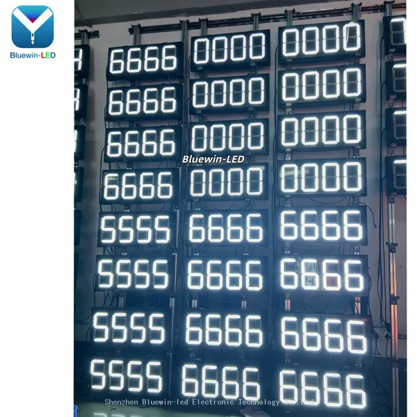 LED Gas Price Signs Remote Control Gas Station Light Manufacturers photo-2