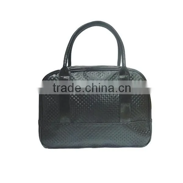 Black Diamond PU Leather Ladies Fashion Handbag photo-5