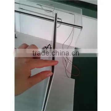 24 Inch Transparent Led Display All in One pc Video Led Display All in One pc 24" Mini pc Kiosk Standing Indoor pc Touch Kiosk photo-3