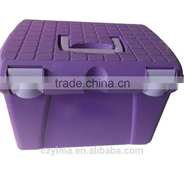 Plastic Black Grooming Box/equestrian/tool photo-2