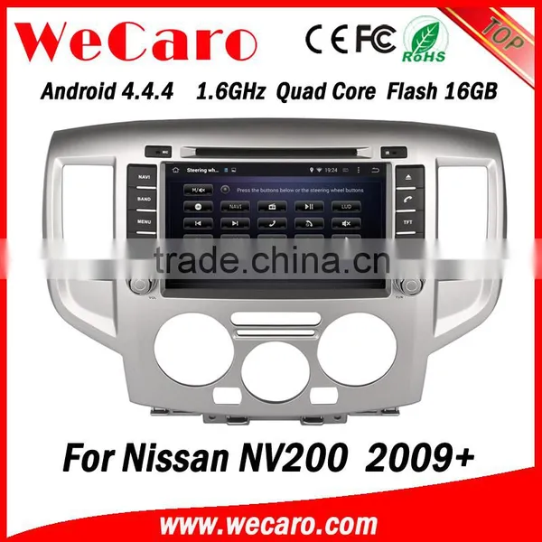 Wecaro 8" Android 4.4.4 WC-NS8200 WIFI 3G Car Radio Player for Nissan Nv200 Car Dvd Gps 2009 2010 2011 2012 photo-6