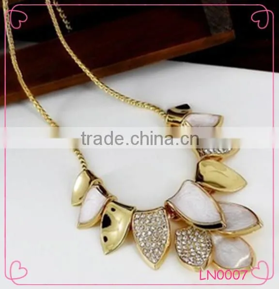 Promotional Latest Design Jewelry Beads Necklace for Good Design Korea Fashion Jewelry