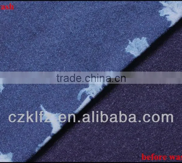 Cotton Polyester Knitting Denim Fabric photo-3