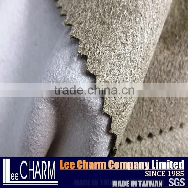100% Polyester Anti-static 0.53mm Coating Suede Fabric photo-2