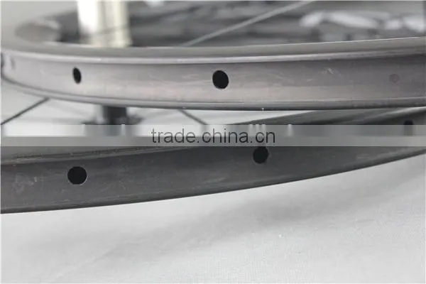 Wide Carbon Fiber Wheelset 40mm Carbon Clincher Wheelset W40C photo-5