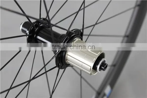 Super Light Carbon Clincher Wheelset Wide Edge Carbon Fiber Wheels W40C photo-4