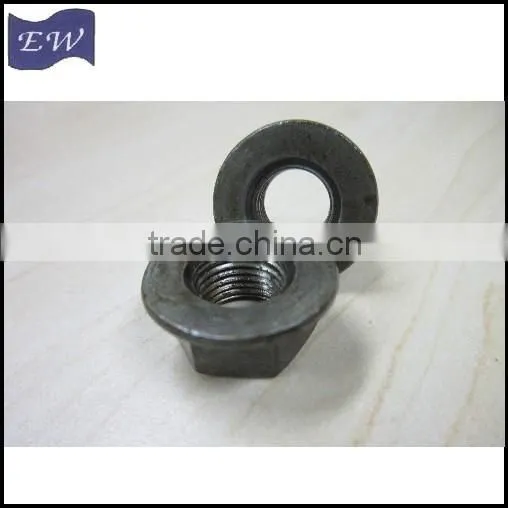 1/2"-20 Hex Flange Nuts, Serrated Nuts UNF on Stock photo-5