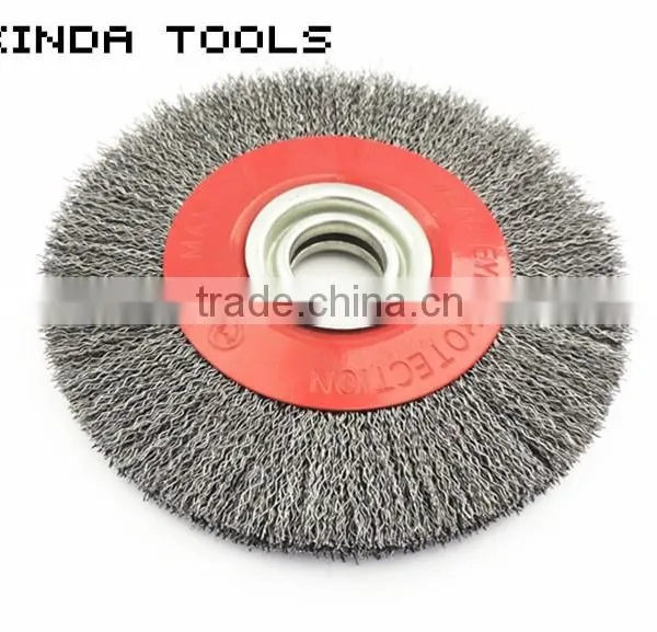 Wheel Wire Cleaning Brush for Lead-acid Battery Deburring photo-3