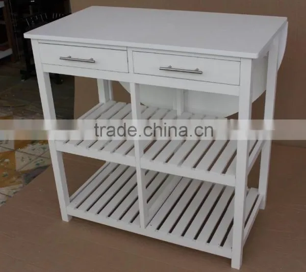 White Foldable Kitchen Table photo-2