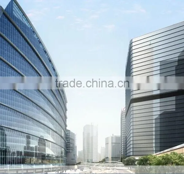 10mm Reflection Glass Curtainwall of Shandong Yaohua photo-3