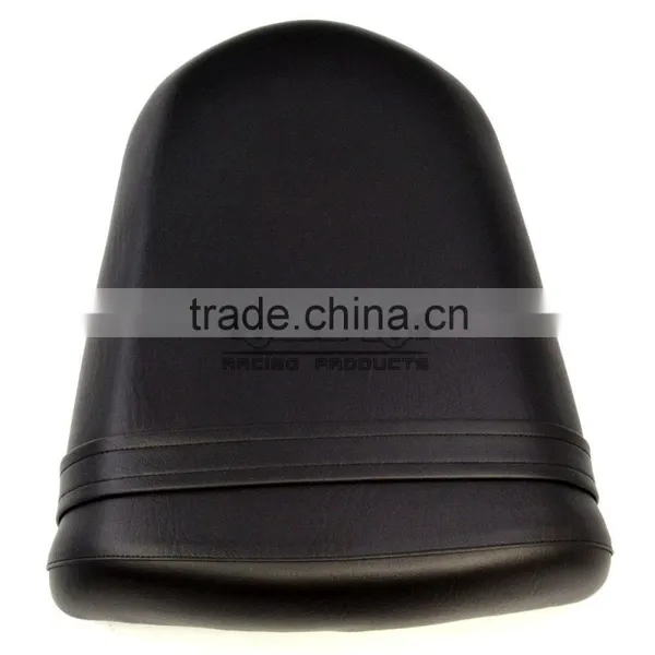 BJ-SC02-K3/03 For Suzuki GSXR 1000 K3 Black Leather Motorcycle Passenger Cushion photo-2