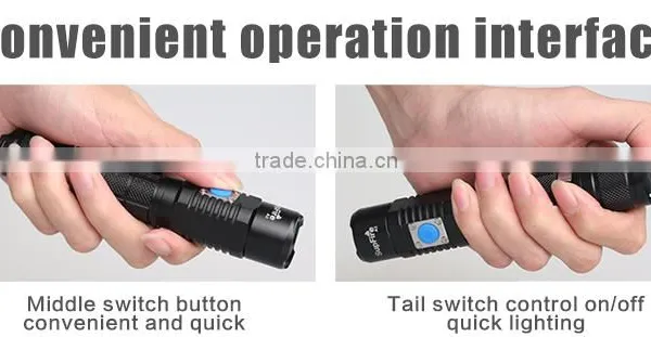 USA Imported XML2(U2) 1100lm USB Leds Torch photo-3