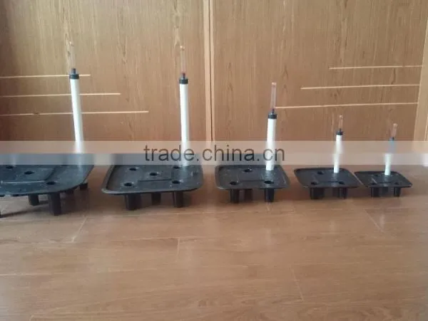 Flower Pot Painting Designs , Square Painting Flowerpot With Water Level Indicator photo-2