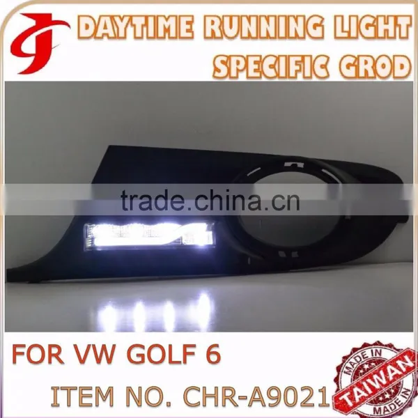 High Quality FOR VW GOLF 6 LED Lamp CAR DRL Daytime Running LIGHT photo-4