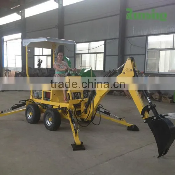 Runsing Machinery Co., Ltd Designed Towable Mini Excavator/22HP Engine Quality Choice photo-2