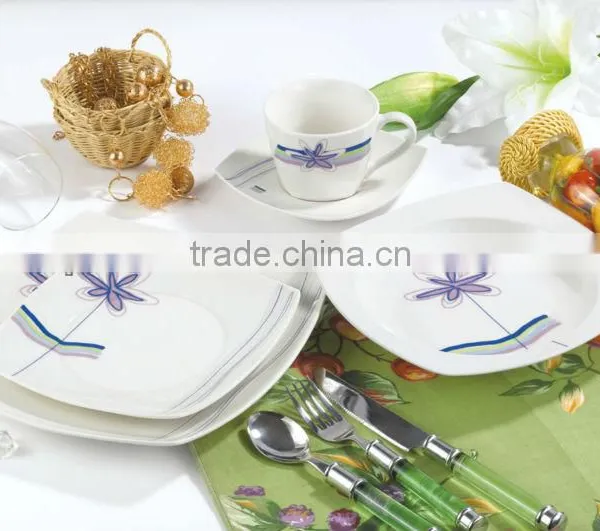 20pcs Decal Porcelain Dinner Set photo-5