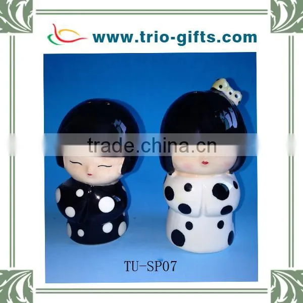 Ceramic Turtle Salt and Pepper Set Holder photo-2