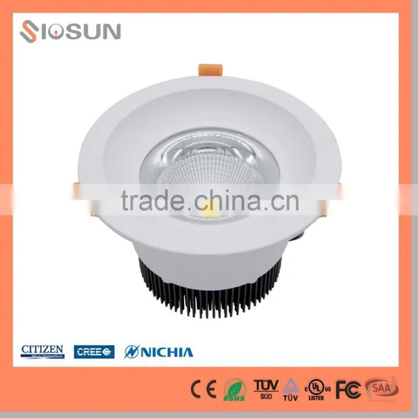 High Power 100w IP20 COB Black and White Lux Surface Downlight photo-3