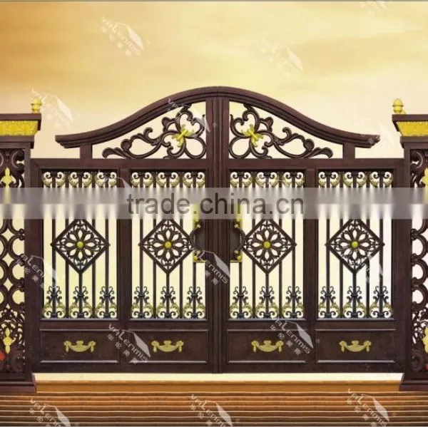 Cheap Aluminum Sliding Main Gate Designs 2015 photo-6