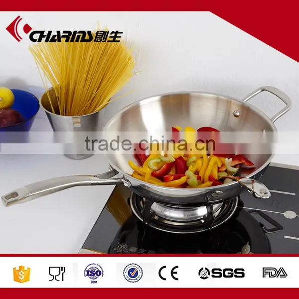 Excellent Houseware Wok Non-stick Tri-ply Stainless Steel Wok photo-5